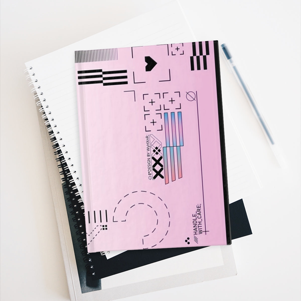 Printstream Style Art Notebook – Pink Theme