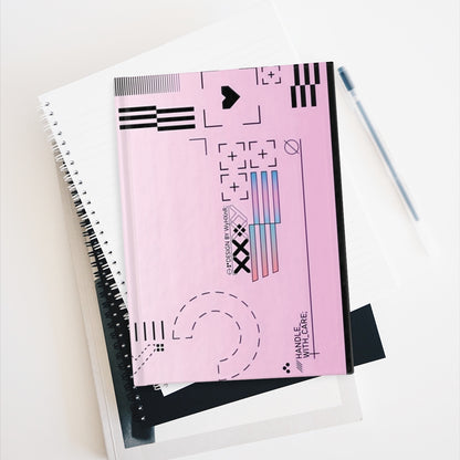 Printstream Style Art Notebook – Pink Theme