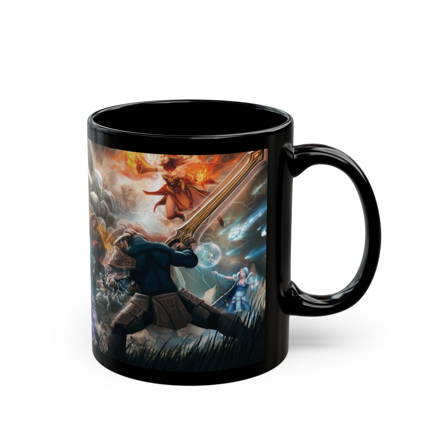 Copy of Copy of Copy of Copy of Copy of Copy of Copy of Fantasy Character Black Mug - Perfect for Gamers and Collectors