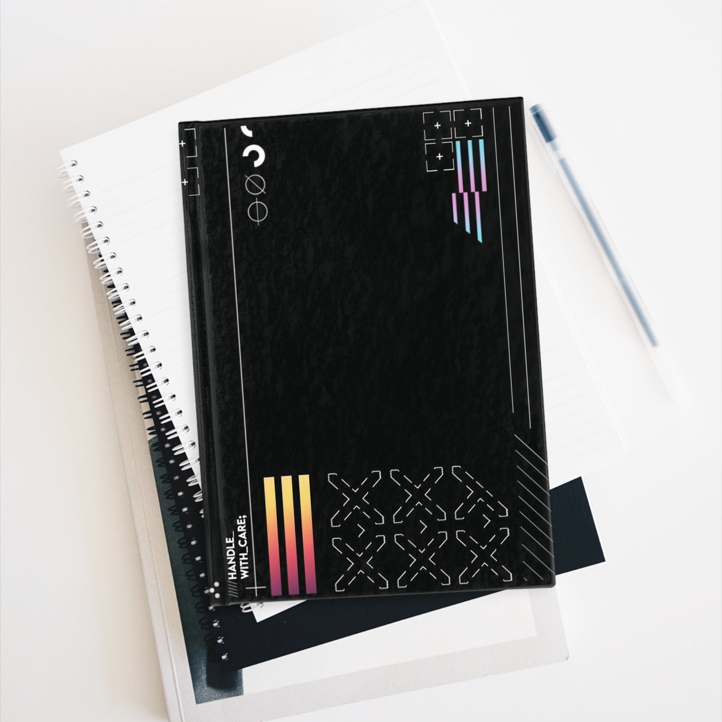 Printstream Style Art Notebook – Black Theme