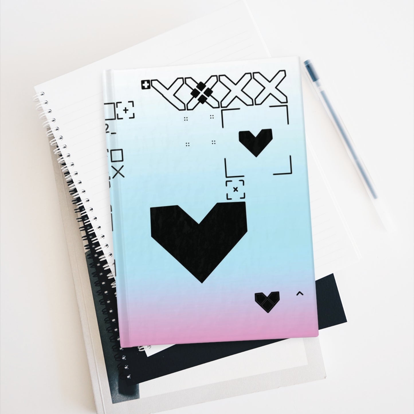 Printstream Style Art Notebook – Blue Theme